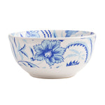 Floral 250 ml Stoneware Serving Bowl- Blue