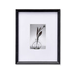 Single MDF Wall Mounted Photo Frame- Black, 4 x 6 Inch
