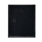Single MDF Wall Mounted Photo Frame- Black, 4 x 6 Inch