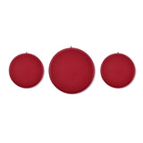Travel City Car Metal Wall Decor Plates Set of 3 (Multicolor)