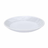 Arias by Lara Dutta Graphite Snow Cup & Saucer Set of 12 (220 ml, 6 Cups & 6 Saucers, White)