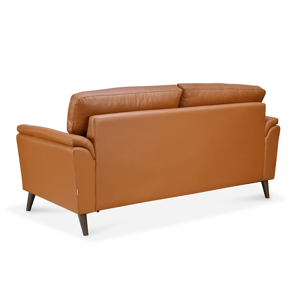 Aiden 3 Seater Fabric Sofa- Tan