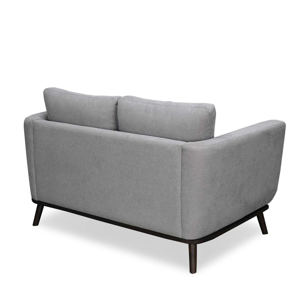 Lydia 2 Seater Fabric Sofa- Grey