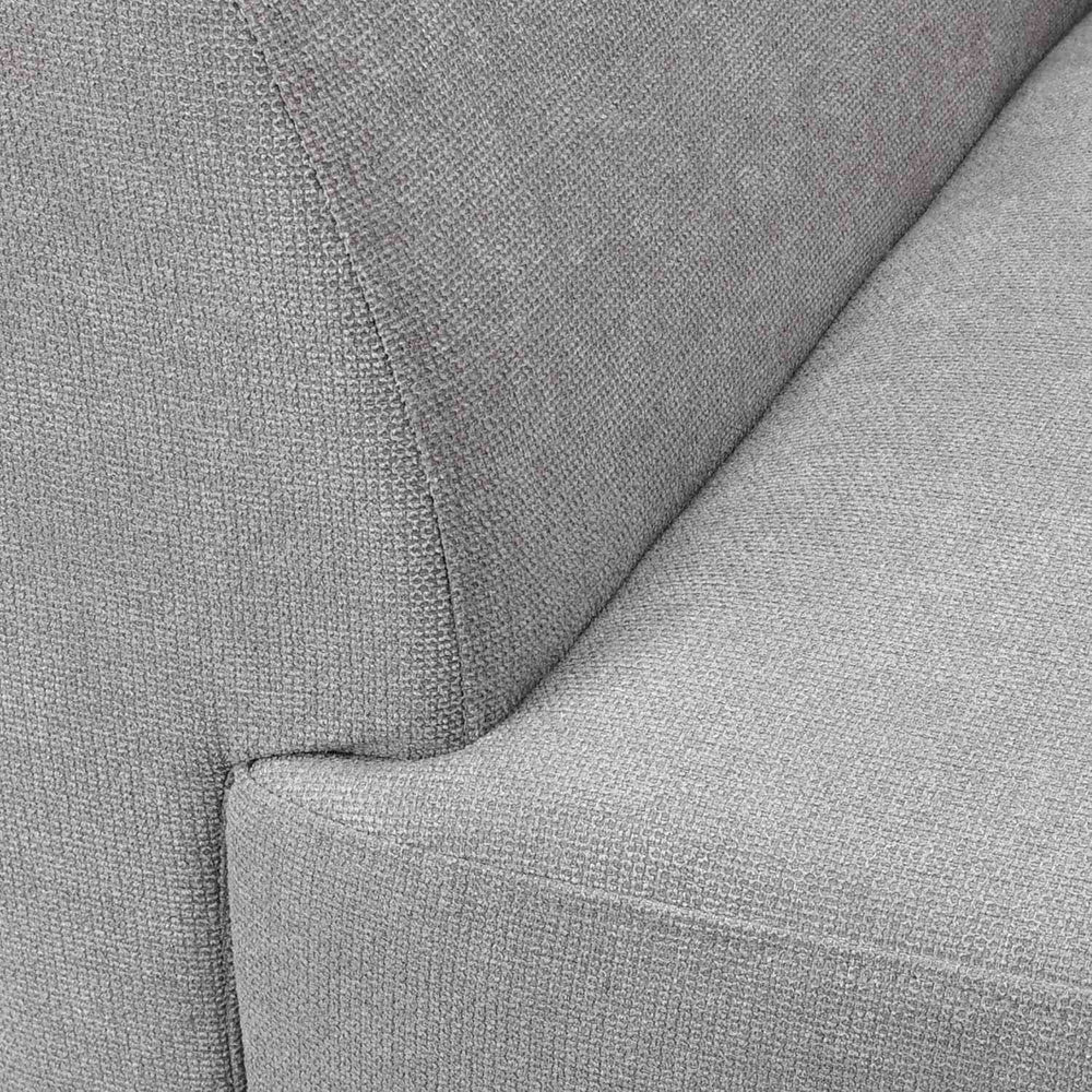 Lydia 2 Seater Fabric Sofa- Grey