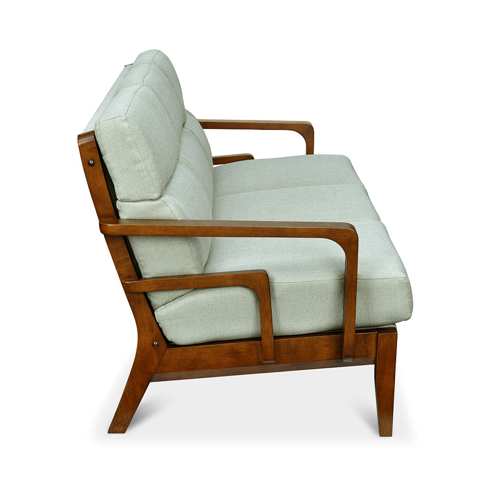 Sailor 3 Seater Fabric Sofa- Taupe Brown