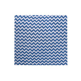 Abstract Cotton 16" x 16" Filled Cushion (Blue)