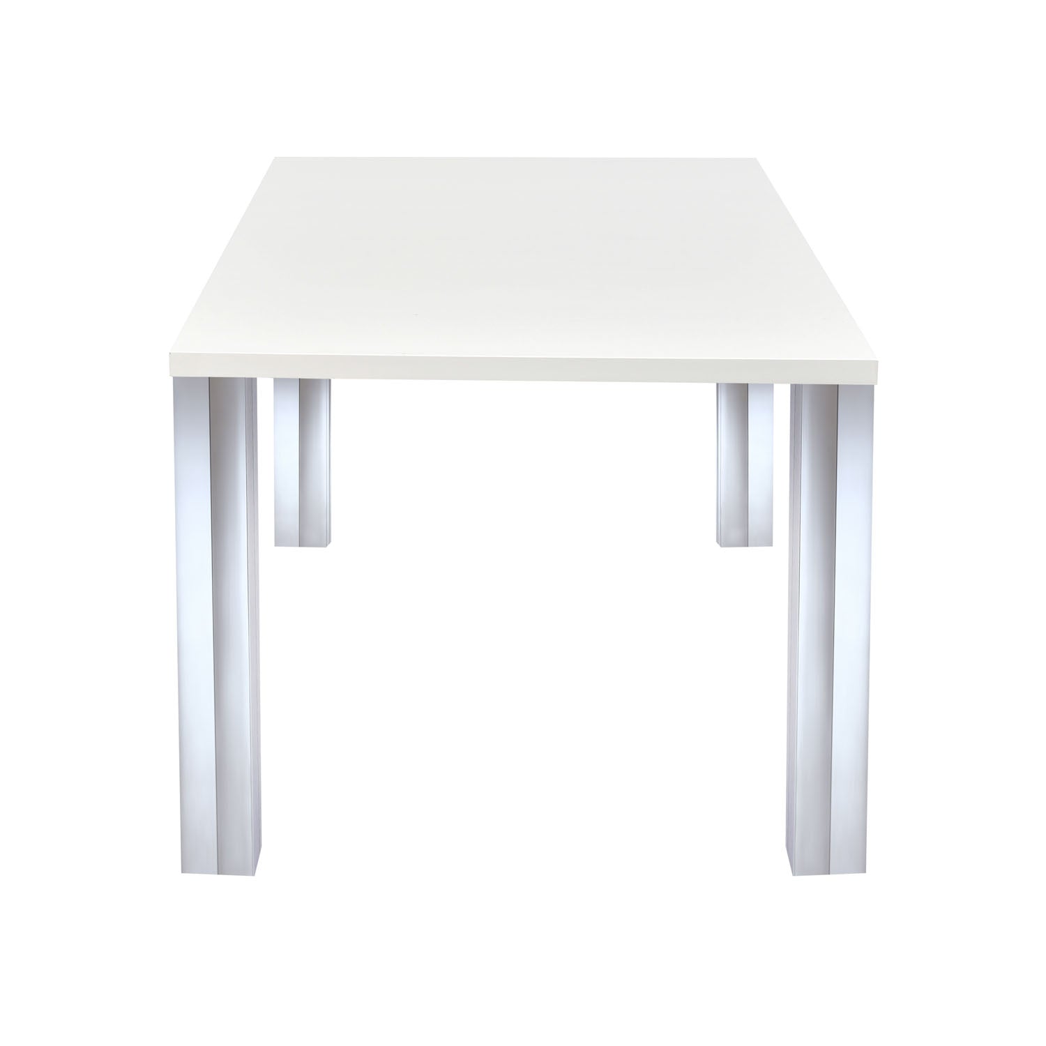 Frostine 6 Seater Dining Table (White)