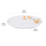 Arias by Lara Dutta Moon Blossom Ride Dinner Set - 14 Pieces