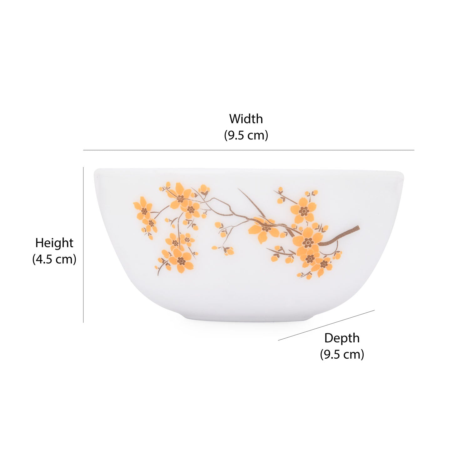 Arias by Lara Dutta Moon Blossom Ride Dinner Set - 14 Pieces