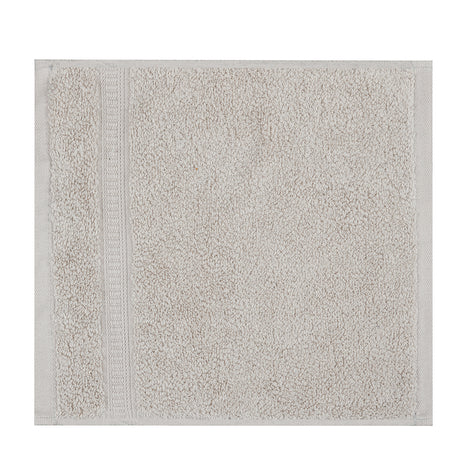 Cotton Face Towel- Light Grey