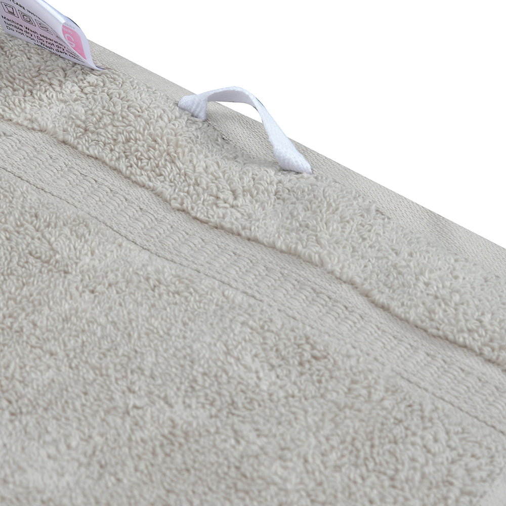 Cotton Face Towel- Light Grey