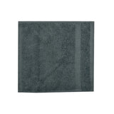 Cotton Face Towel- Dark Grey