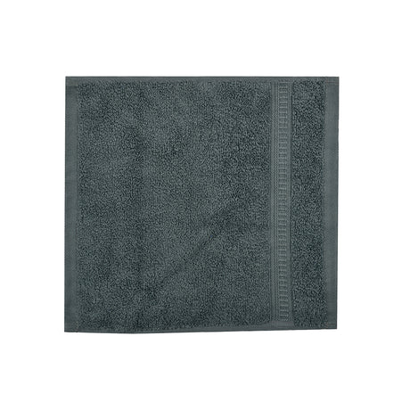 Cotton Face Towel- Dark Grey