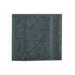 Cotton Face Towel- Dark Grey