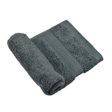 Cotton Face Towel- Dark Grey