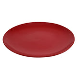 Stoneware Dinner Plate- Red Matt