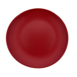 Stoneware Quarter Plate- Red Matt