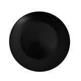 Stoneware Dinner Plate- Black Matt
