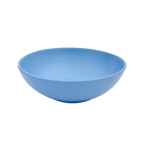 Stoneware Serving Bowl- Blue Matt