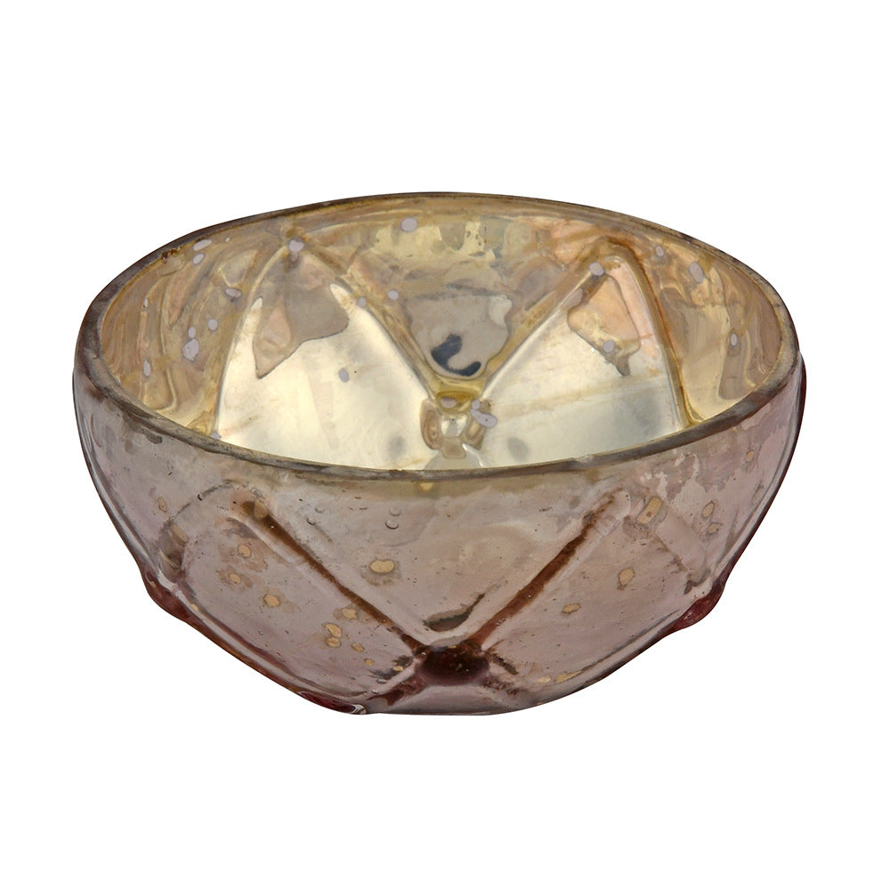 Decorative Votive Candle Holder Set of 2- Pink