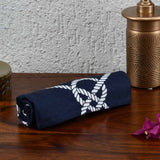 Nilkamal Arias by Lara Dutta Abstract 250 GSM Bamboo Polycotton Hand Towel 40 x 60 cm (Multicolor) - 02