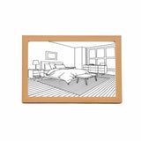 Still Life Bed LED Painting With 3 Lighting Modes