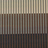 Tri Strips Design Polyester 16' x 24' Anti-Slip Door Mat (Brown)