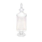 Decorative Glass Multipurpose Vase Jar Small- Transparent