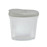 Polypropylene Kitchen Grocery Storage Container 2.9 L- Transparent & Grey