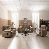 Clapton 1 Seater Double Motor Electric Recliner (Beige)