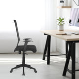 Nilkamal Thames High Back Chair (Black)