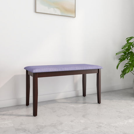Nilkamal Orval 4 Seater Dining Bench Rio Brown