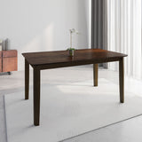 Nilkamal Orval 6 Seater Dining Table Rio Brown