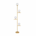 Four Bulbs Floor Lamp (Gold)