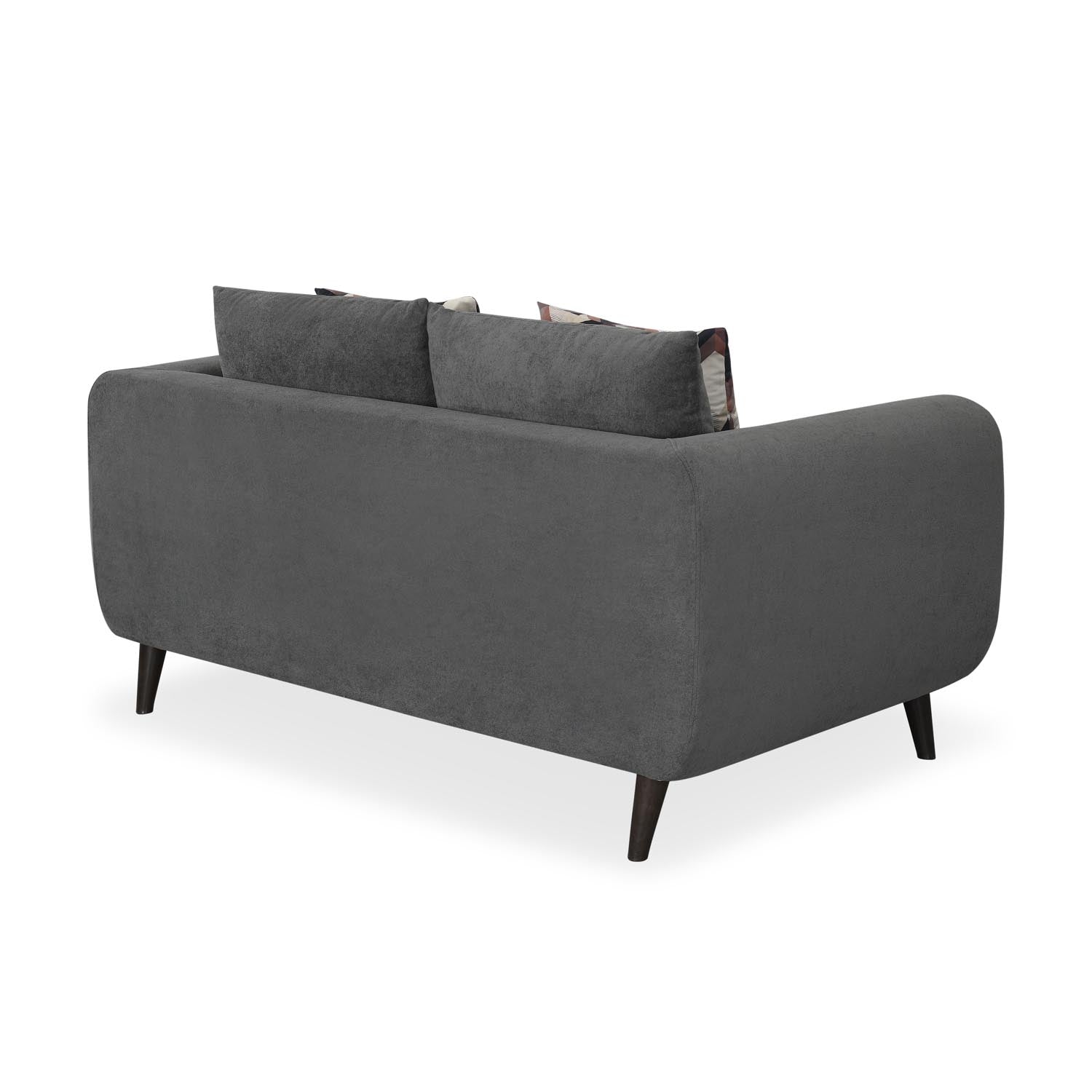 Harper 2 Seater Fabric Sofa- Grey