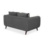 Harper 2 Seater Fabric Sofa- Grey