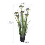 Angelica Grass Artificial Plant with Pot (Purple)