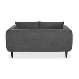 Harper 2 Seater Fabric Sofa- Grey