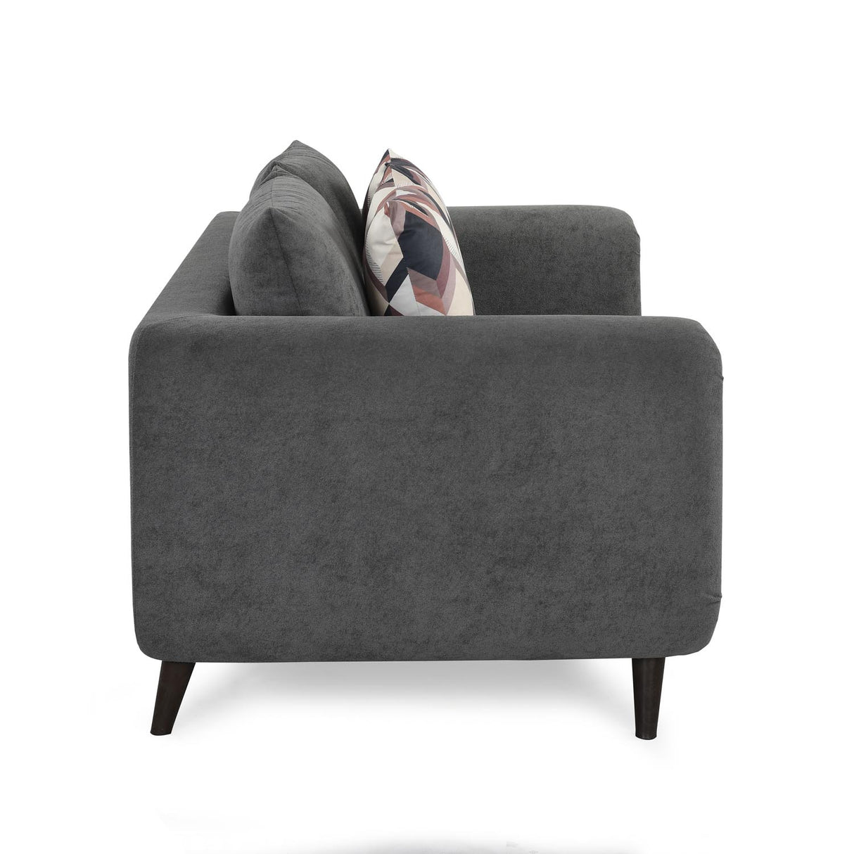Harper 2 Seater Fabric Sofa- Grey