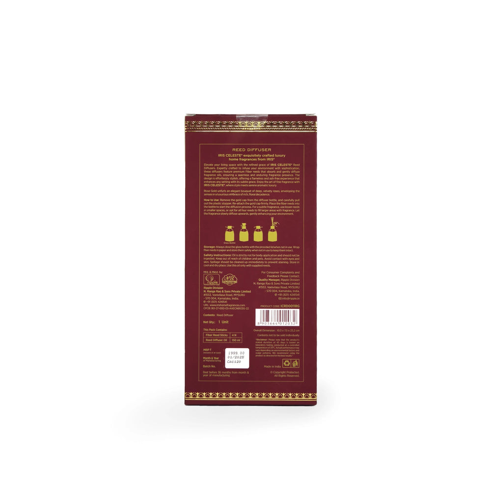 IRIS Celeste ICRD0011RG Reed Diffuser- 150 ml