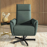 Regno 1 Seater 360-Degree Swivel Electric Recliner - Green