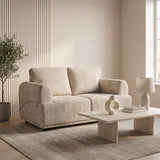 Renzo 2 Seater Sofa- Almond Beige
