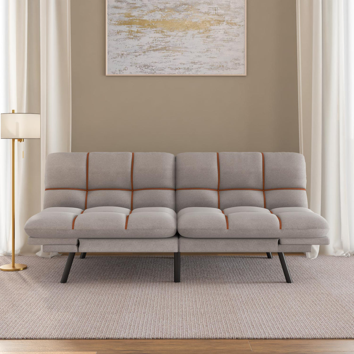 Resto Sofa Cum Bed - Beige