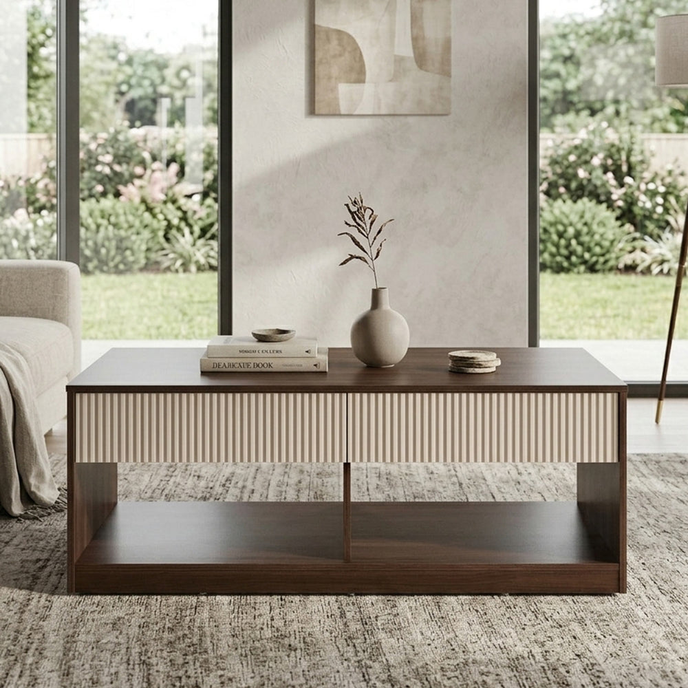 Rova Center Table- Walnut