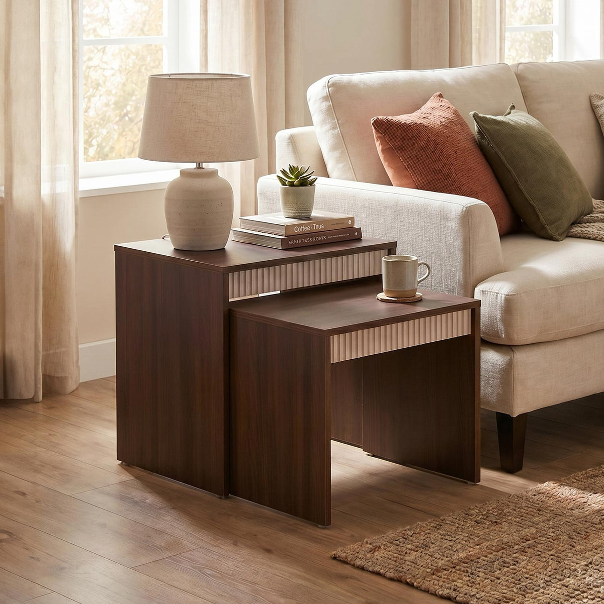 Rova Nest Table- Walnut
