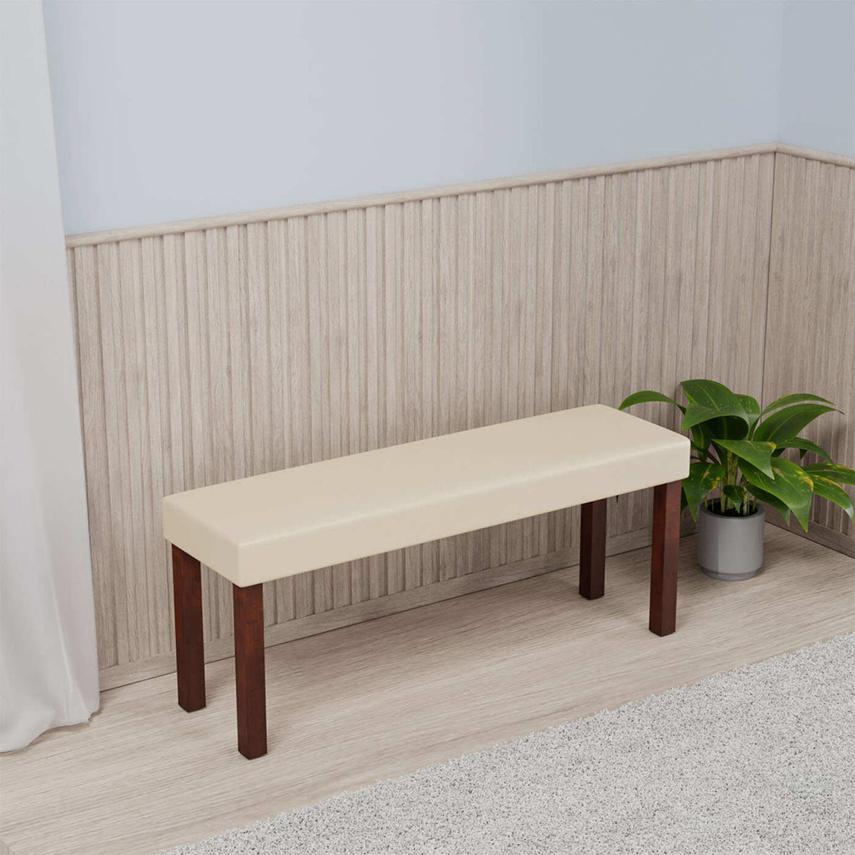 Roxbury 1+4+Bench Dining Kit (Oak)