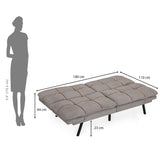 Resto Sofa Cum Bed - Beige