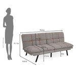 Resto Sofa Cum Bed - Beige