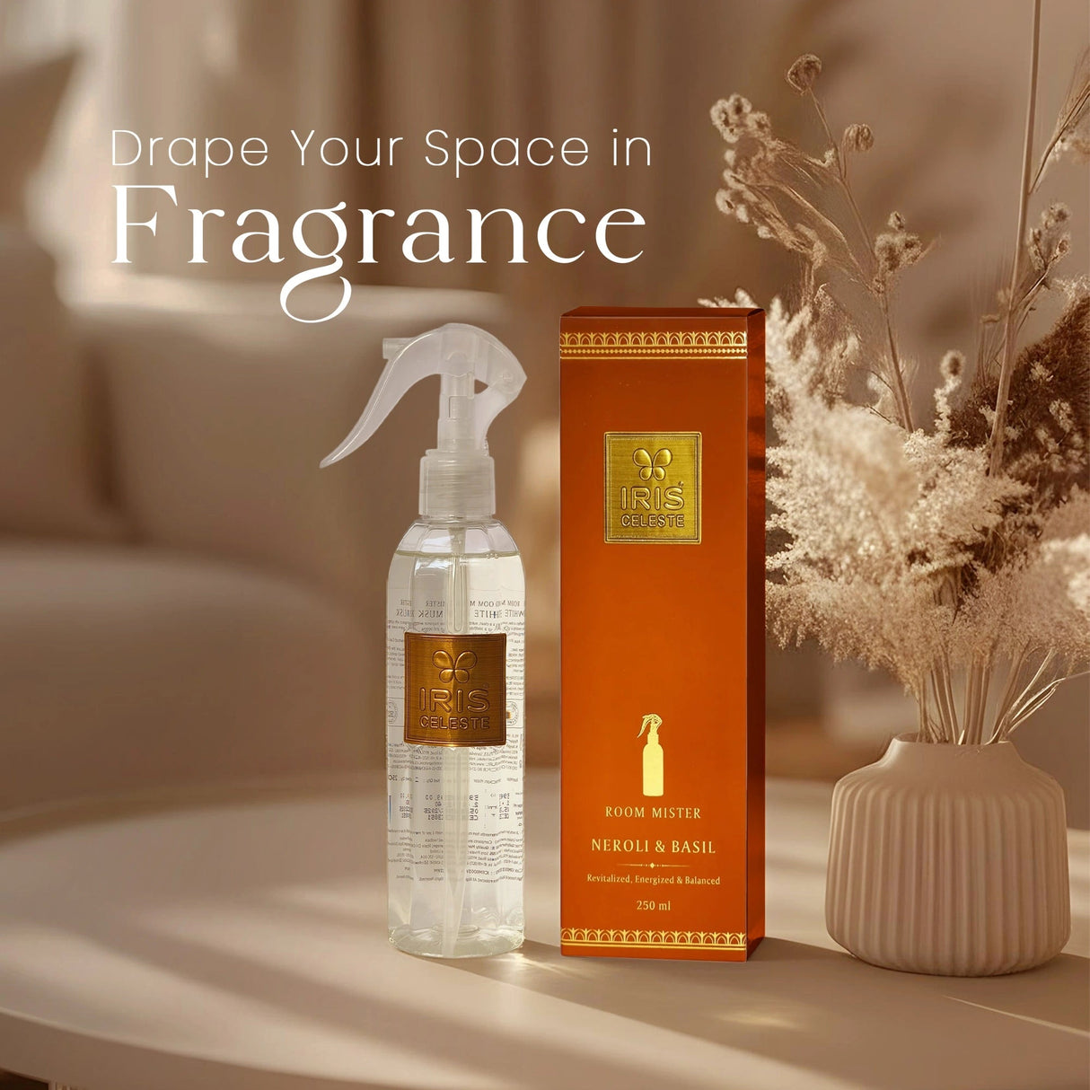 IRIS Celeste Neroli & Basil Room Mister - 250 ml