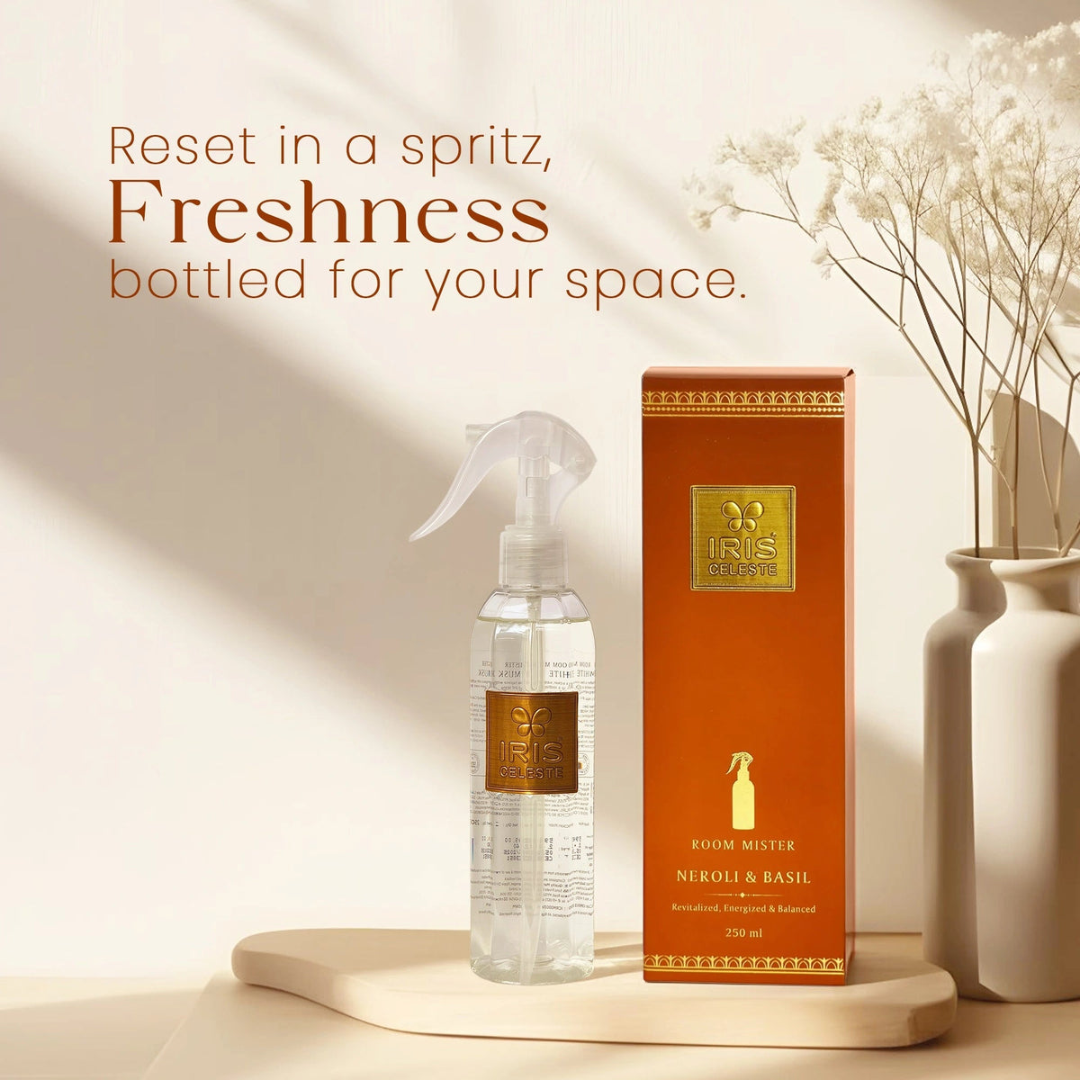 IRIS Celeste Neroli & Basil Room Mister - 250 ml